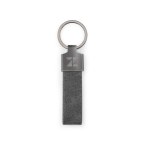 VAUGHN. Zestaw składający się z etui na karty i etui na klucze, oba wykonane z metalu i poliestru z recyklingu (30% rPET)