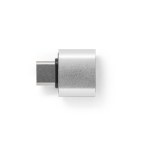 MINSKY. Zestaw 2 aluminiowych adapterów USB-A / USB-C