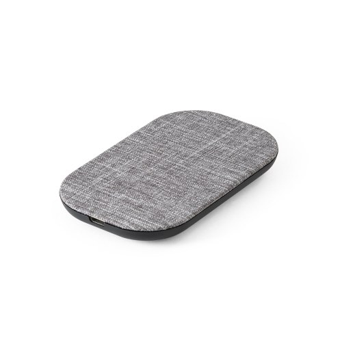 RENEWAL CHARGER. Sszybka ładowarka bezprzewodowa 10 W wykonana w przetworzonego PET (100% rPET)