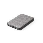RENEWAL BATTERY. Power bank 5.000 mAh wykonany w PET pochodzącego z recyklingu (100% rPET)