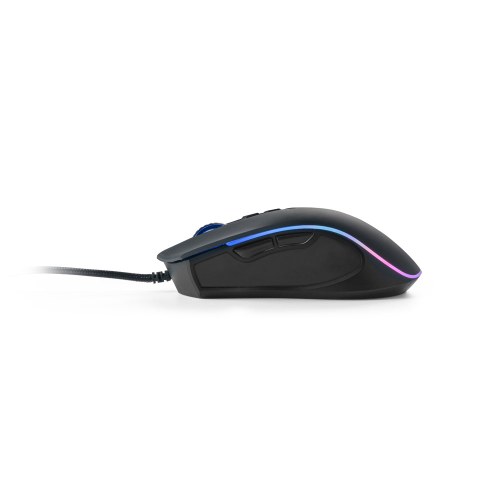 THORNE MOUSE RGB. Mysz do gier z kablem o długości 1.5 m i oświetleniem LED RGB z ABS