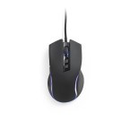 THORNE MOUSE RGB. Mysz do gier z kablem o długości 1.5 m i oświetleniem LED RGB z ABS