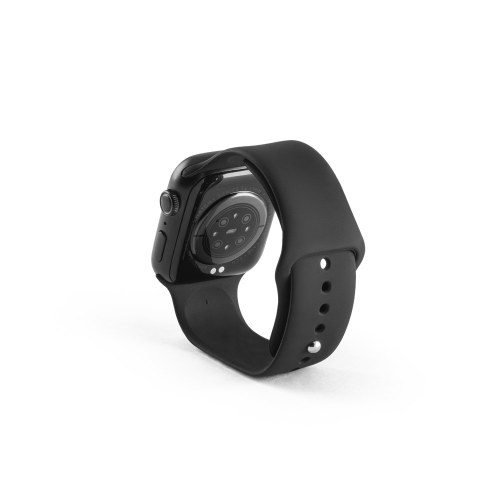 WILES. Smartwatch z ekranem 1.85”, IPX4, 3-dniową żywotnością baterii i silikonowym paskiem