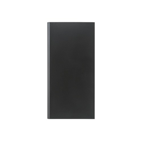 CLERK. Power bank 8 000 mAh z panelem słonecznym z aluminium pochodzącego w 100% z recyklingu