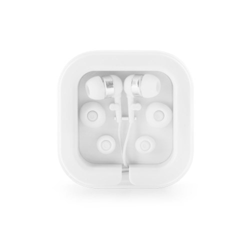 PRESLEY. Słuchawki douszne z 1.2-metrowym kablem USB-C i wbudowanym mikrofonem ABS