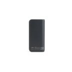 BECKER 20. Power bank 20 000 mAh z recyklingowanego ABS (100% rABS) z superszybką ładowarką bezprzewodową 15 W
