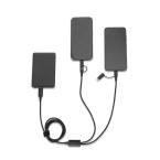 BERTOZZI. Super szybki kabel USB 6 w 1 wykonany z aluminium pochodzącego z recyklingu (20%) i PET pochodzącego z recyklingu (4%)