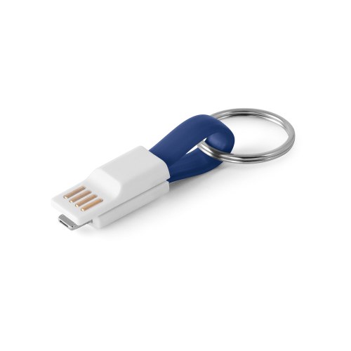 RIEMANN. Kabel USB ze złączem 2 w 1 z ABS i PVC