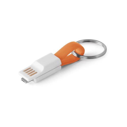 RIEMANN. Kabel USB ze złączem 2 w 1 z ABS i PVC