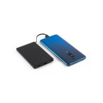 WIGNER. Power bank 4.000 mAh wykonany w ABS pochodzącego z recyklingu (100% rABS)