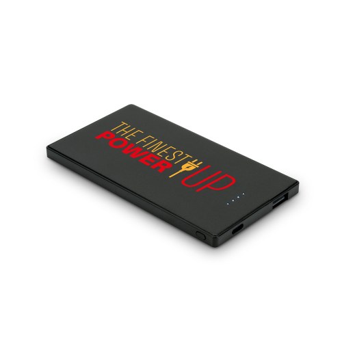 DENNING. Smukły power bank ze stali nierdzewnej o pojemności 5000 mAh
