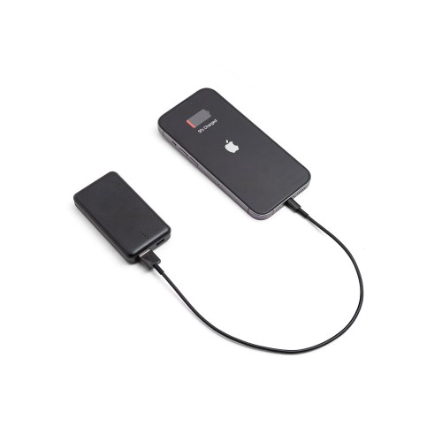 SHERYL. Power bank 4.000 mAh w ABS pochodzącego z recyklingu (100% rABS)