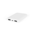 LEAKEY 5. Power bank 5.000 mAh w ABS pochodzącego z recyklingu (100% rABS)