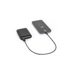 LEAKEY 8. Power bank 8.000 mAh w ABS pochodzącego z recyklingu (100% rABS)