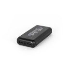 LEAKEY 20. Power bank 20'000 mAh wykonany w ABS pochodzącego z recyklingu (100% rABS)