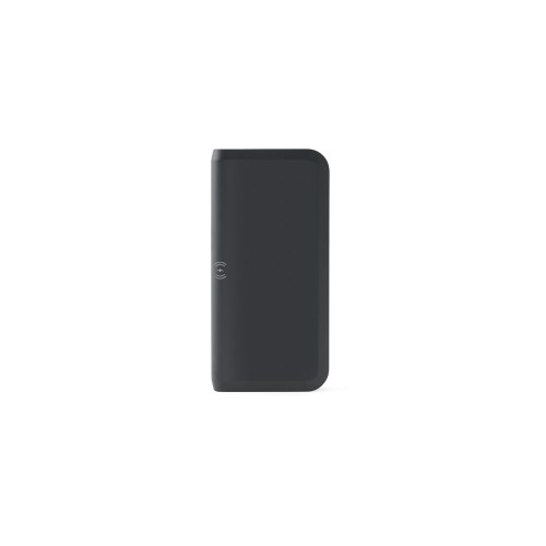 BECKER 10. Power bank o pojemności 10 000 mAh wykonany z ABS pochodzącego z recyklingu (100% rABS) z superszybką ładowarką bezprzewodową o mocy 15 W