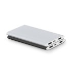 NOBEL. Power bank 7.200 mAh z aluminium pochodzącego z recyklingu (100% z rAL)