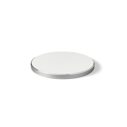 JOULE. Ładowarka bezprzewodowa fast 10W z przetworzony ABS (100% rABS) i przetworzone aluminium (100% rAL)