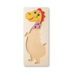 DIPLODOCO. Puzzle w kształcie dinozaura ze sklejki sosnowej