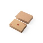 FISCHER. Talia 54 klasycznych kart z papieru kraft, z certyfikowanego materiału FSC™ i innych kontrolowanych materiałów