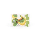 DINOSAURUS. Puzzle 3D z papieru w kształcie dinozaura