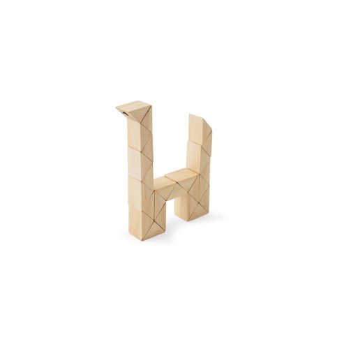 THINKO. Drewniane puzzle z 24 elementami