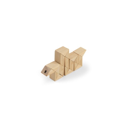 THINKO. Drewniane puzzle z 24 elementami