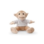 MONKY. Pluszowa zabawka w kształcie małpki z koszulką