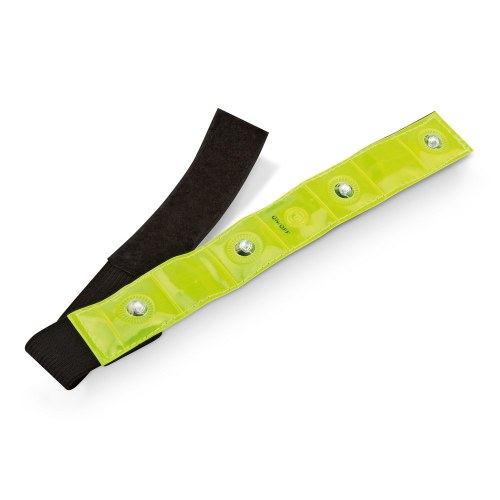VISIBLE. Opaska odblaskowa z 4 czerwonymi diodami LED