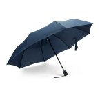 SKYLAR. Parasol 2 w 1 z torbą na zakupy z poliestru z recyklingu w zestawie