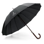 HEDI. Parasol z 16 drążkami wykonany z 190T pongee z automatycznym otwieraniem