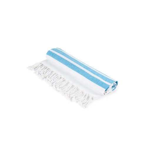 SARDENHA. Ręcznik plażowy z bawełny (70% z recyklingu) i poliestru (30% z recyklingu) (180 g/m²)