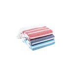 SARDENHA. Ręcznik plażowy z bawełny (70% z recyklingu) i poliestru (30% z recyklingu) (180 g/m²)