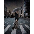 FINNLEY. Parasol 27" z wiatroszczelnego poliestru z recyklingu (100% rPET) o gramaturze 190T