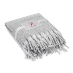 COMFY. Koc z poliestru pochodzącego z recyklingu (100% rPET) (300 g/m²), w dotyku przypominający moher