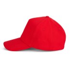 ASHTON. Czapka z 100% bawełny (260 g/m²) z 5 panelami