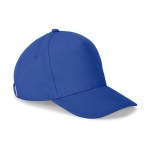 ASHTON. Czapka z 100% bawełny (260 g/m²) z 5 panelami