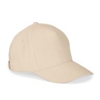 ASHTON. Czapka z 100% bawełny (260 g/m²) z 5 panelami