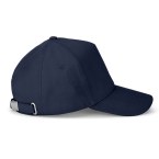 ASHTON. Czapka z 100% bawełny (260 g/m²) z 5 panelami