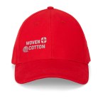 NATHAN. Czapka z 100% bawełny (260 g/m²) z 6 panelami