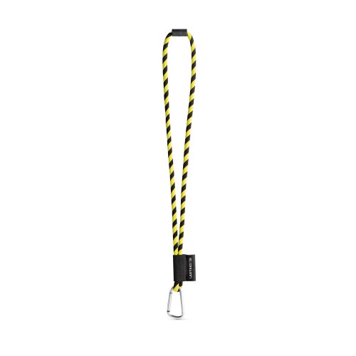 SET Lanyard TUBE Long (Ø 7 mm) z karabińczykiem w kształcie litery D o długości 55 mm i zapięciem bezpieczeństwa o średnicy 7 mm