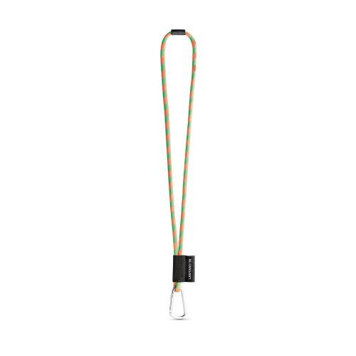 SET Lanyard TUBE Long (Ø 7 mm) z karabińczykiem w kształcie litery D o długości 55 mm i zapięciem bezpieczeństwa o średnicy 7 mm