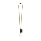 SET Lanyard TUBE Long (Ø 7 mm) z karabińczykiem w kształcie litery D o długości 55 mm i zapięciem bezpieczeństwa o średnicy 7 mm