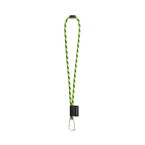 SET Lanyard TUBE Long (Ø 7 mm) z karabińczykiem w kształcie litery D o długości 55 mm i zapięciem bezpieczeństwa o średnicy 7 mm