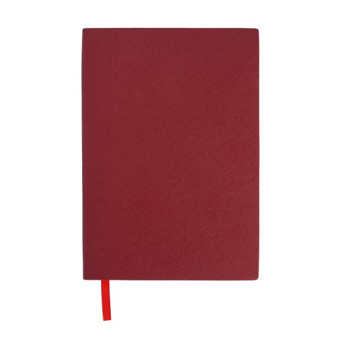Zestaw upominkowy notes z długopisem Solene, bordowy