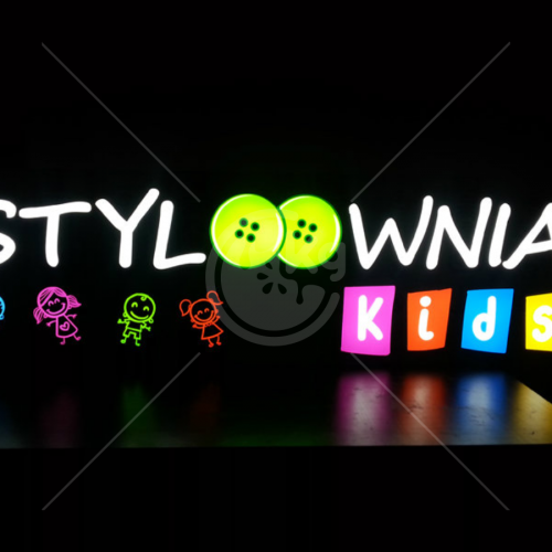 Kasetony LED z frezowanego dibondu