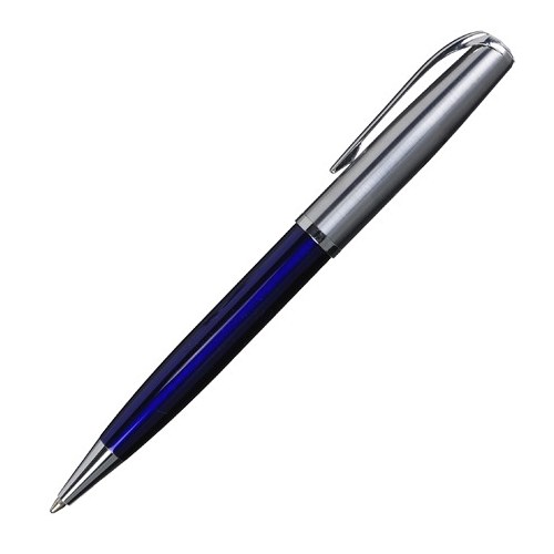 Długopis Lima, niebieski/srebrny
