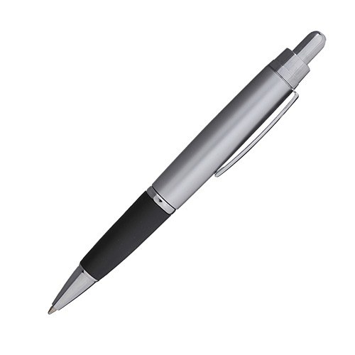 Długopis Comfort, srebrny/czarny