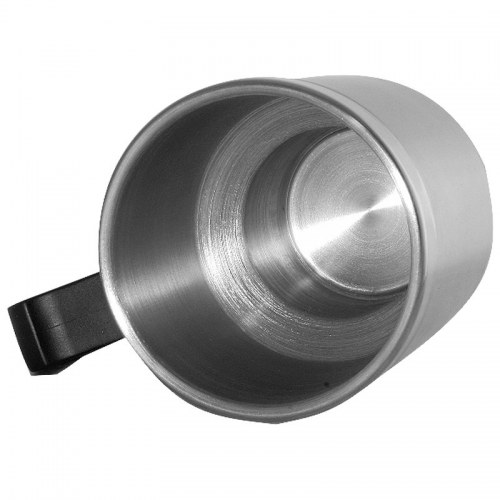 Kubek izotermiczny Auto Steel Mug 400 ml z podgrzewaczem, srebrny/czarny