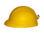 Brelok antystresowy Helmet, żółty